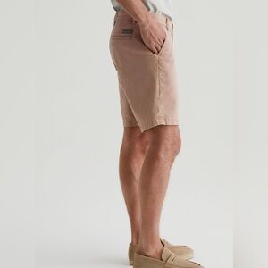 🌅 EUC: AG Adriano Goldschmied Wanderer Shorts 31R Sulfur Dune Rose Slim Trouser